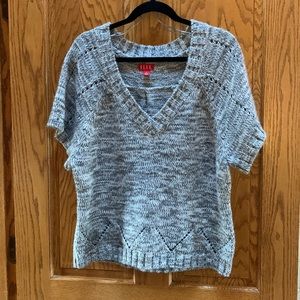 Womens short sleeve sweater